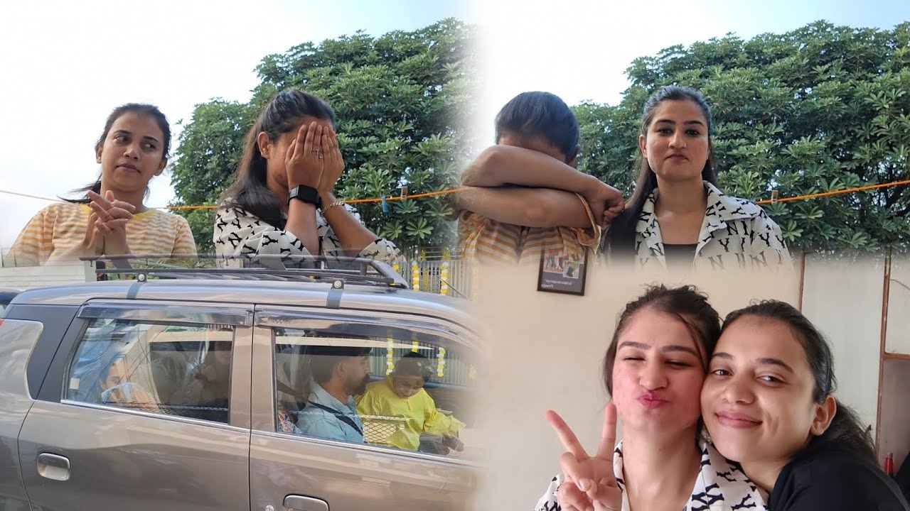 Miss you guys! Said bye, then another friend came to my place and we had some fun challenges 😄 #Fun💕