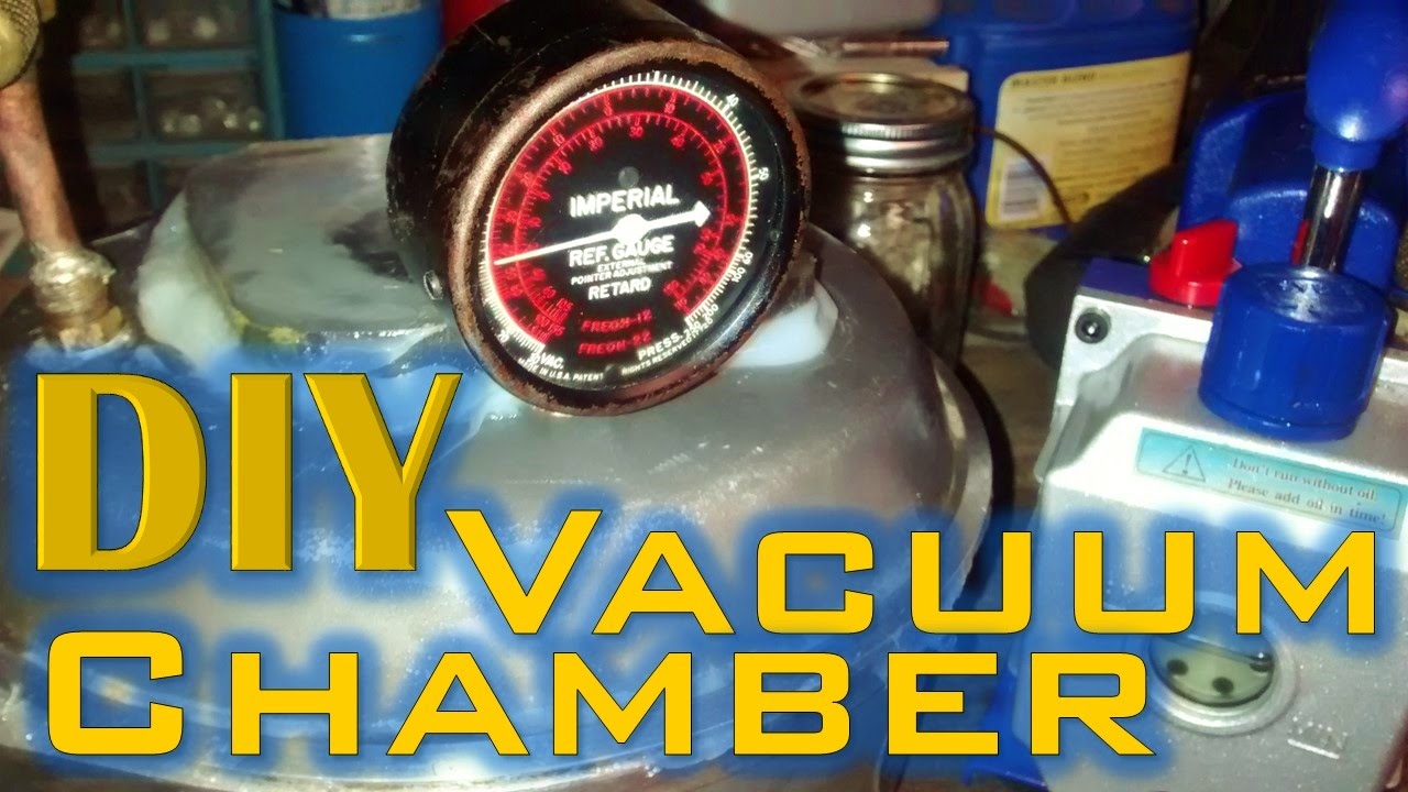 How to Build a Cheap and Easy DIY Vacuum Chamber - YouTube