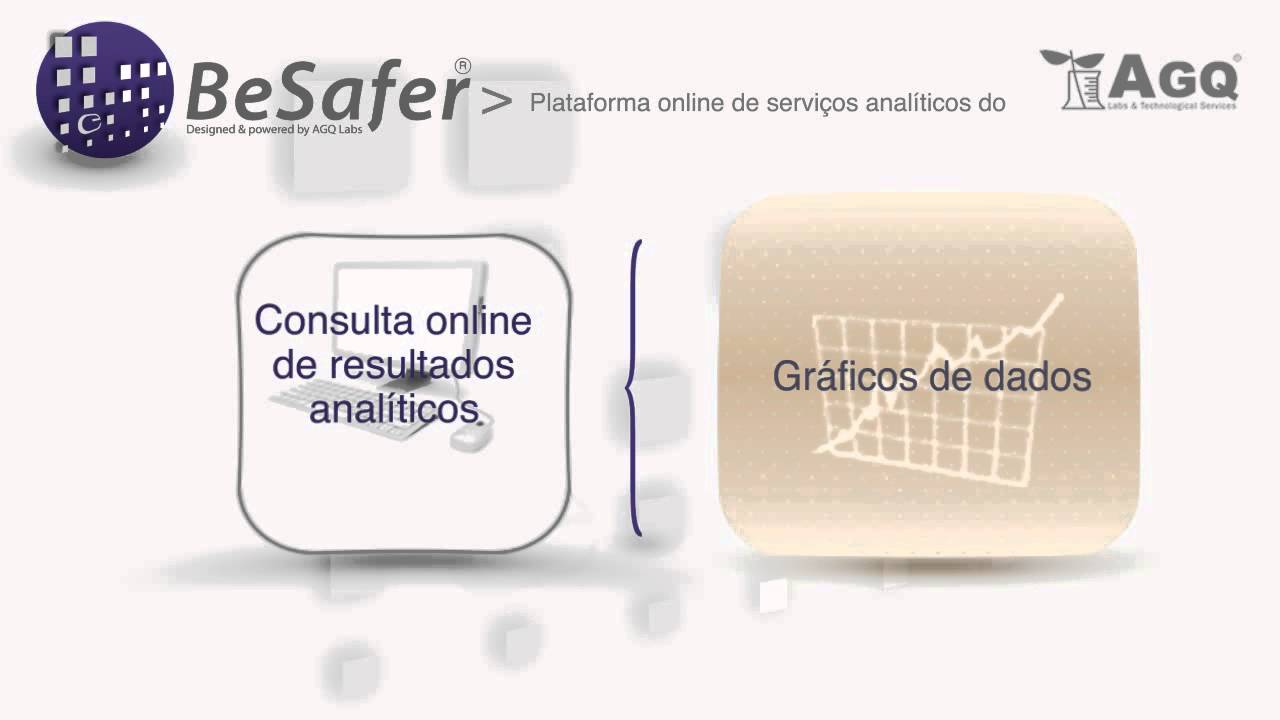 BeSafer. Plataforma online de serviços analíticos do AGQ Labs - YouTube