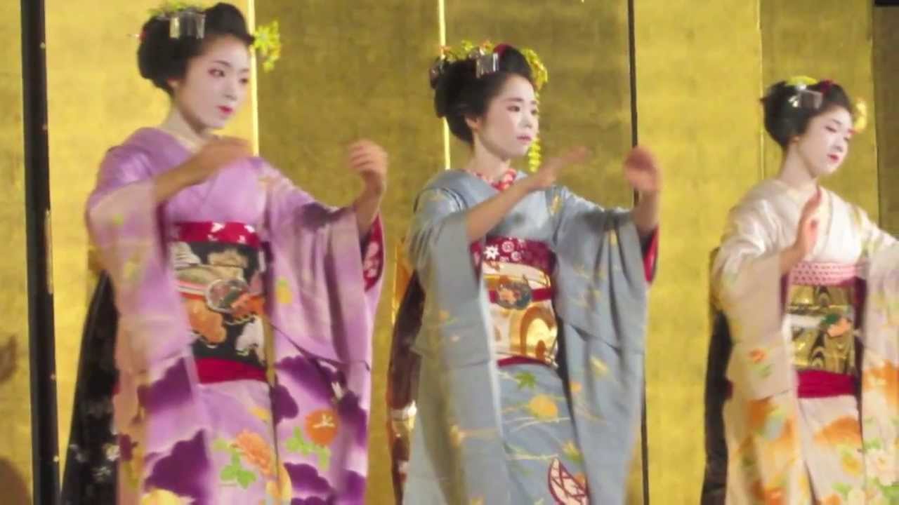 61th Kitano Odori started(Kamihichiken)(HD)北野をどり