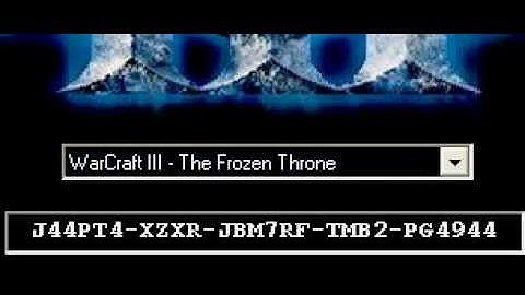 Free Warcraft III CD Keys, ROC & TFT