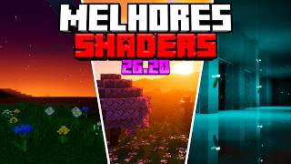 MELHORES SHADERS PARA MINECRAFT BEDROCK 26.20