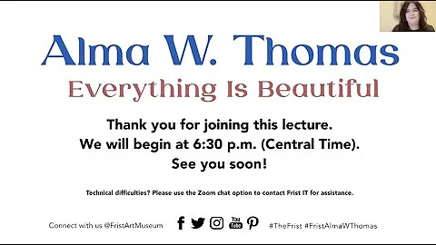 Curators Perspective: Alma W. Thomas: Learning fro...