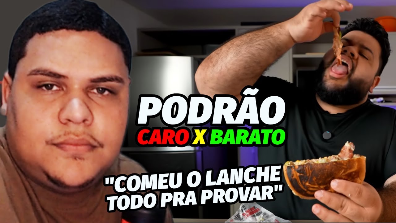 JMDECK REAGE: X-TUDO CARO vs X-TUDO BARATO (PODRÃO).