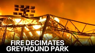 Massive fire decimates Tucson Greyhound Park by FOX 10 Phoenix 1,059 views 2 days ago 20 seconds