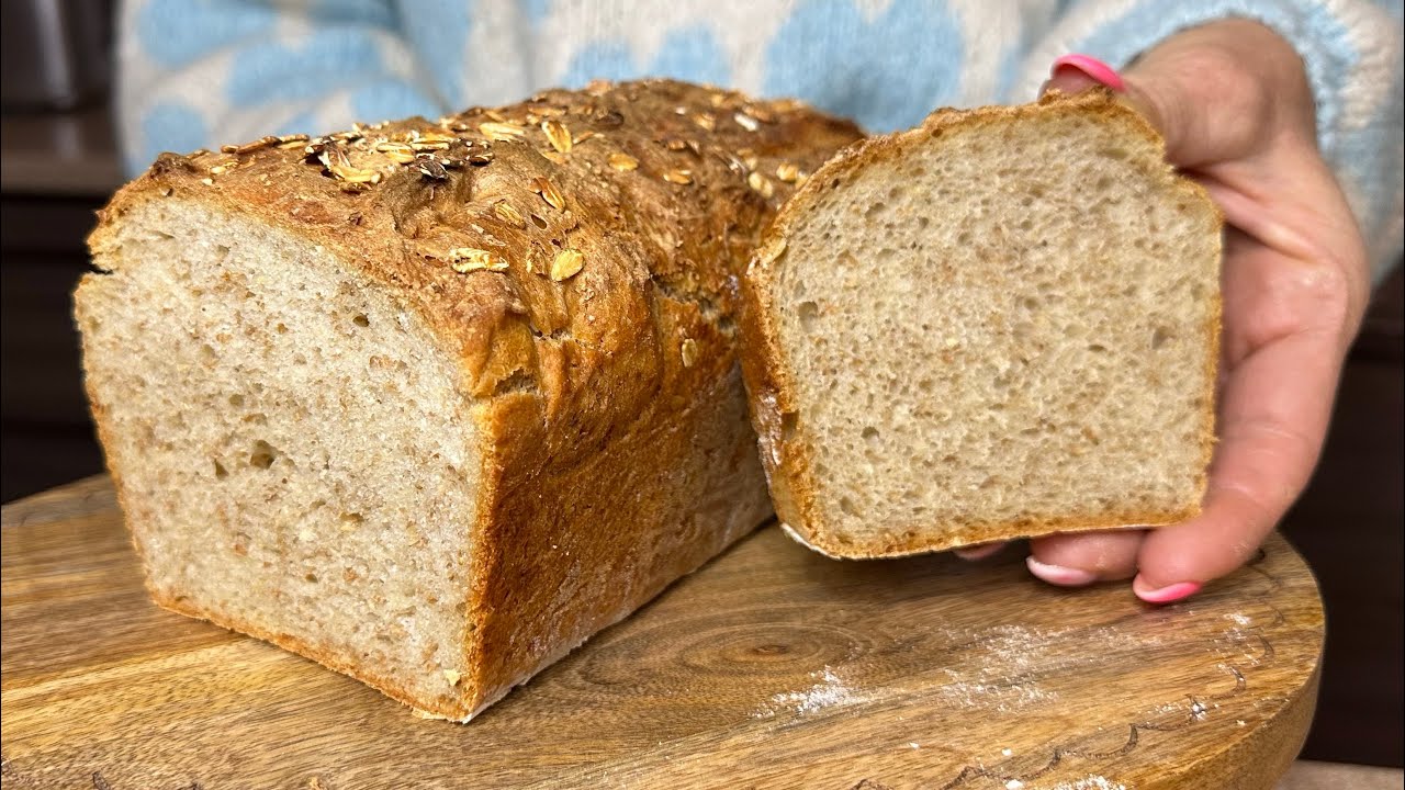 Chleb pszenno - żytni na drożdżach tak dobry jak na zakwasie!!! Przepis krok po kroku!
