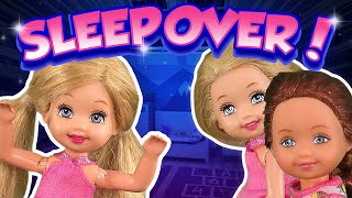 Barbie - The Twin's First Sleepover | Ep.214