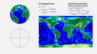 Coriolis Acceleration from East-West Movement