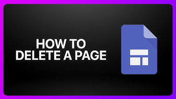How To Delete A Page In Google Sites 2025! Tutorial