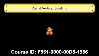 Super Mario Maker: Aerial Vertical Bowling