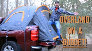 HOW TO OVERLAND ON A BUDGET | JoyTutus Truck Bed Tent 20142019 Silverado & Sierra Review & Install