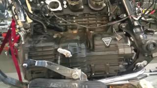 2006 Triumph Rocket III classic gear upgrade