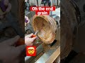 Sealing up the end grain of a rough turned 9 inch oak bowl