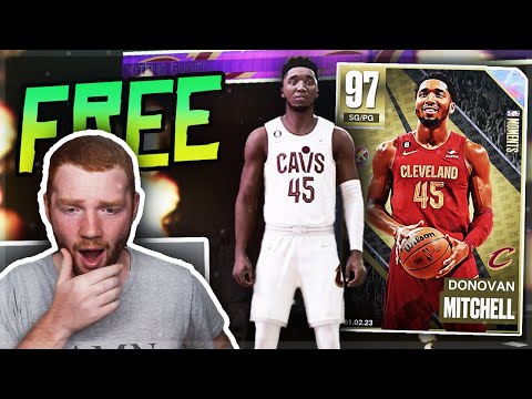 how to get this *FREE* Galaxy Opal DONOVAN MITCHELL!! Super EASY + Quick! (NBA 2K23 MyTEAM)