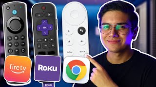 ROKU vs FIRE TV STICK vs GOOGLE CHROMECAST  Recorrido, Comparativa, ¿Cuál es el MEJOR STREAMING?