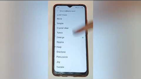 how to change default notification sound  in oppo a2, change default notification sound setting
