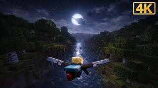Minecraft Elytra Flight in 4K
