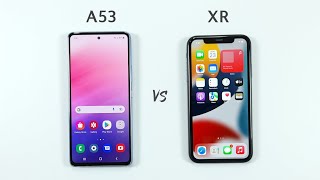 Samsung A53 vs iPhone XR Speed Test & Camera Comparison