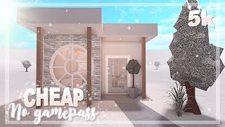 BLOXBURG| Cheap Mood house 5k | House build