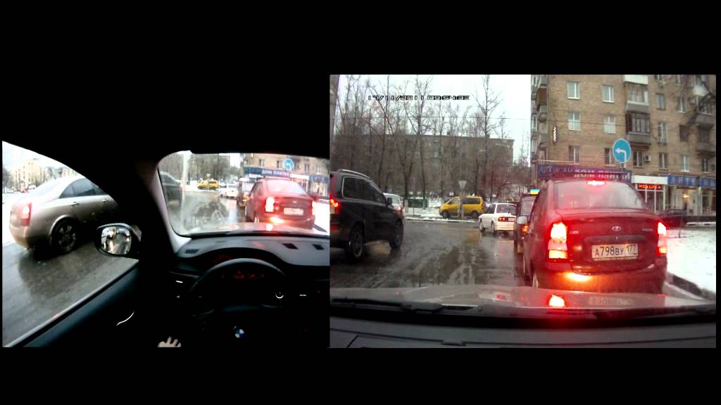 GoPro+Регистратор - YouTube