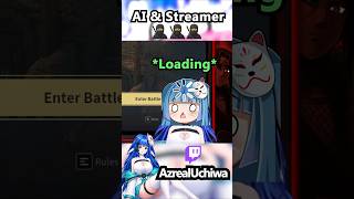 AI &amp; Streamer "Server Lags = Brain Lags?" #anime #gaming