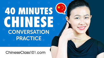 40 Minutes Chinese Speaking Practice for Beginners | Improve Speaking Skills