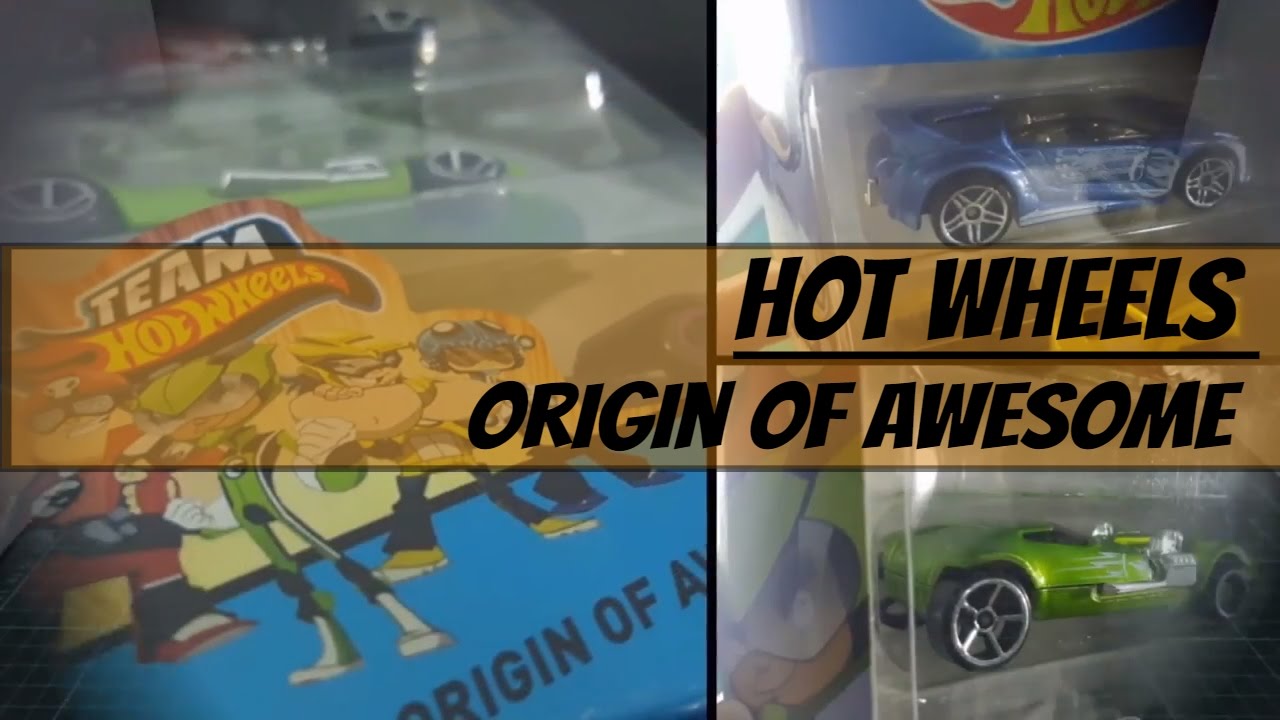 A CLOSER LOOK Hot Wheels Review and Detail : Hot Wheels Origin of Awesome 5 Pack | Team Hot Wheels
