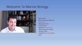 Marine Biology Lecture 1.1a