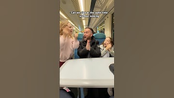 The Blind clap challenge #jonathanjoly #shorts #daughter ￼