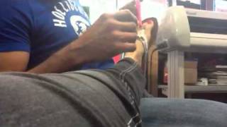 Kat Feet Choosing Color