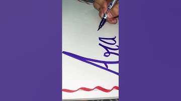 #aradhya  name video #handwriting #cute #viral #shortsfeed