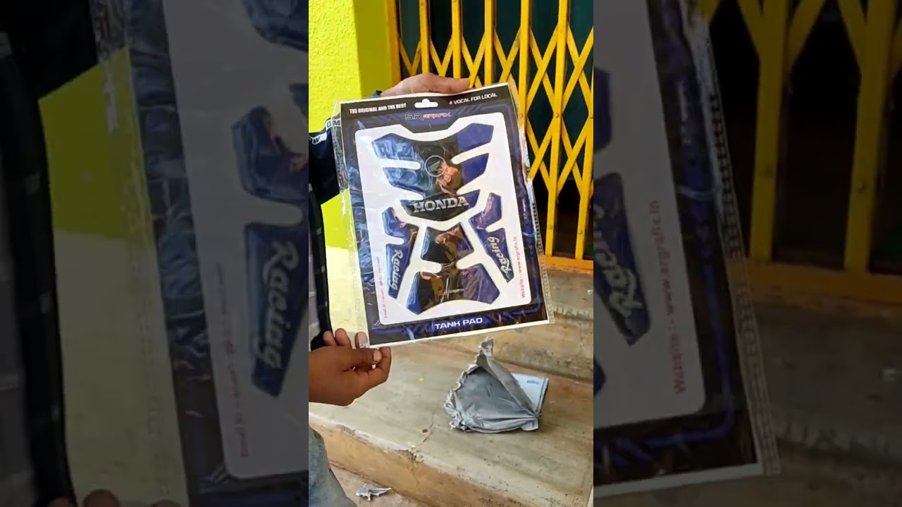 Honda Bike Tank Pad Unboxing || Universal ALL BIKE TANK PAD || Unboxing Kid || 2023