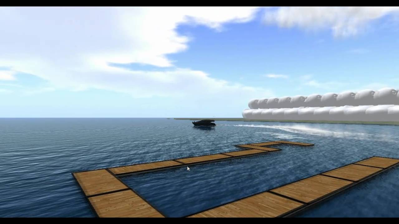 Second Life Mesh - "Yacht" by Zslash Cyberstar
