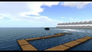 Second Life Mesh - 'Yacht' by Zslash Cyberstar