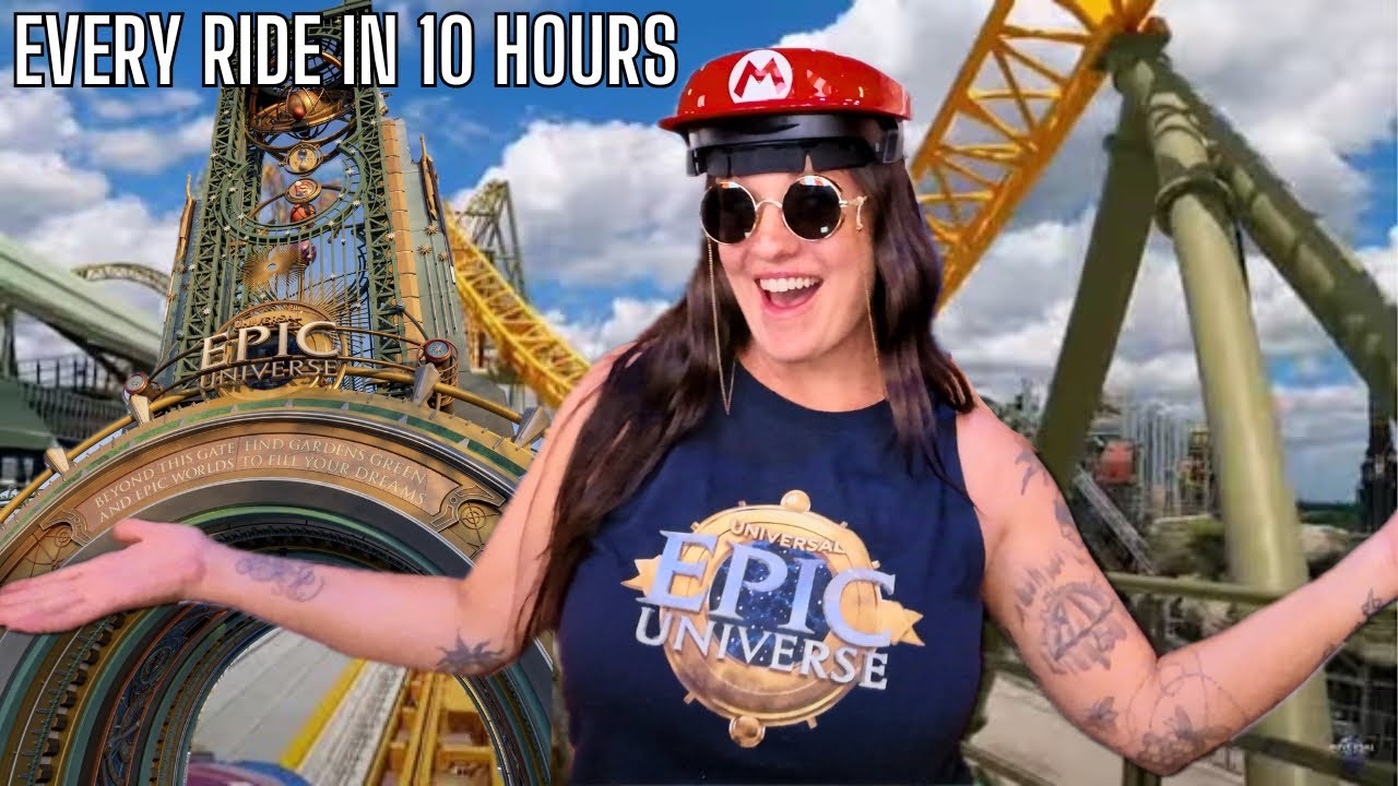 EVERY Epic Universe Ride In 10 HOURS– Motion Sickness Guide! - YouTube