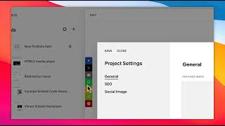 How to Turn Squarespace Portfolio Project item to Draft
