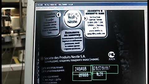 VCA - Label inspection on bottle