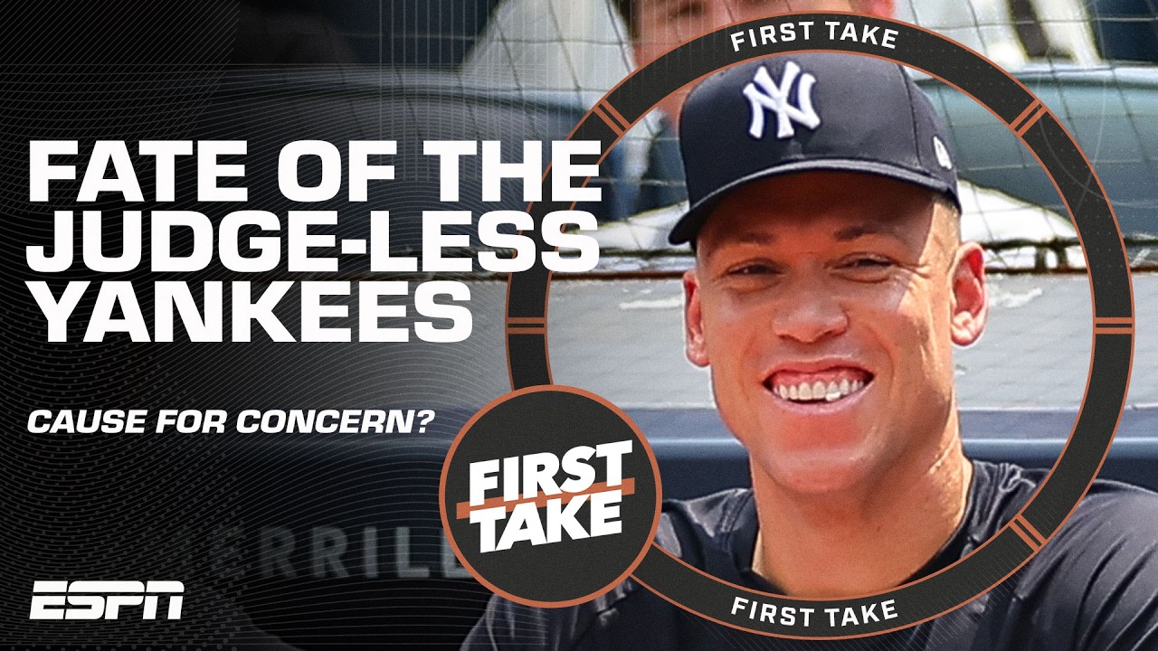 CONCERN LEVEL for the Yankees WITHOUT Aaron Judge 😳📈 | First Take