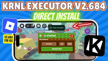 [Direct Install] Download Krnl Executor Mobile v2.684 on iOS ✅