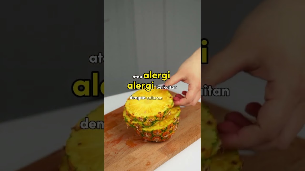 Kamu yang punya keluhan Sinusitis, silahkan pakai resep ini ya 😇

Bicara makan nanas, yang dim