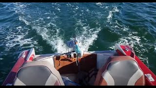 Torqeedo Battery Repair. Video 14 of 16. Speed and Power Test with Glasspar Lido Classic boat.