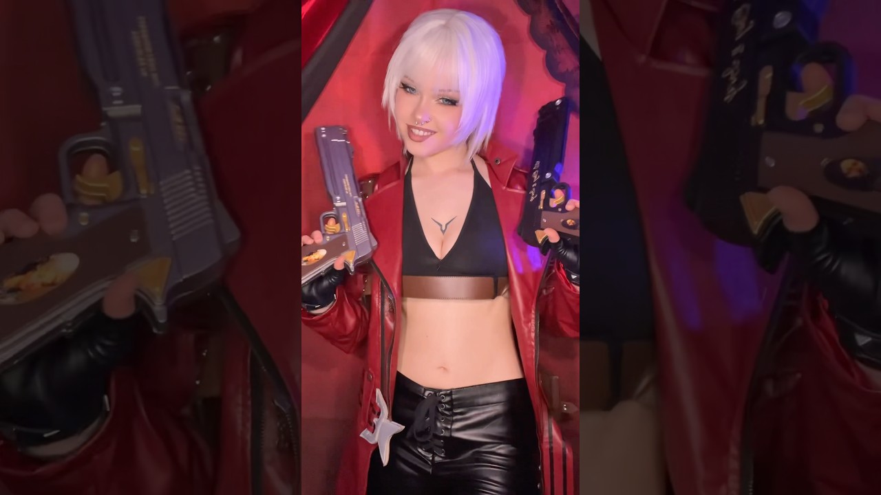 nirvanaaaa #cosplay #videogames #makeup #dante #devilmaycry #dmc3 #devilmaycry3