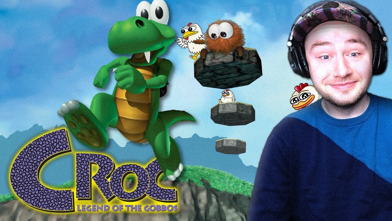 First Time Playing Croc EVER || Croc Remastered