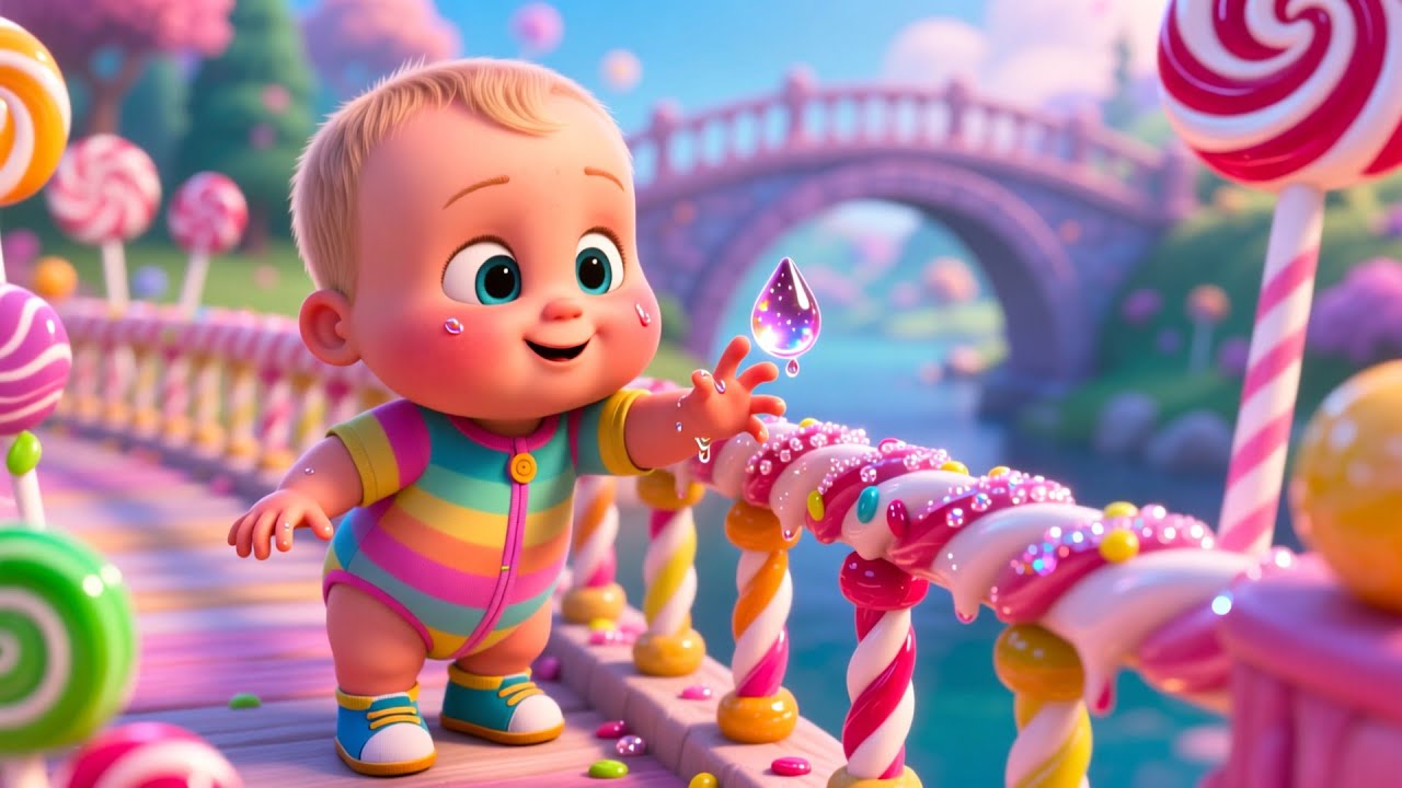The Rainbow Candy Bridge | Fun Nursery Rhyme Song for Kids