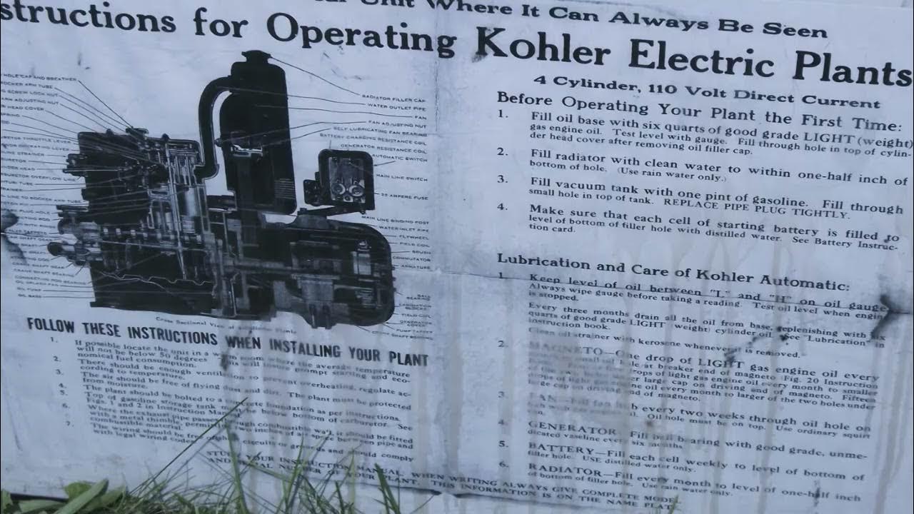 Kohler Electric Plant - YouTube