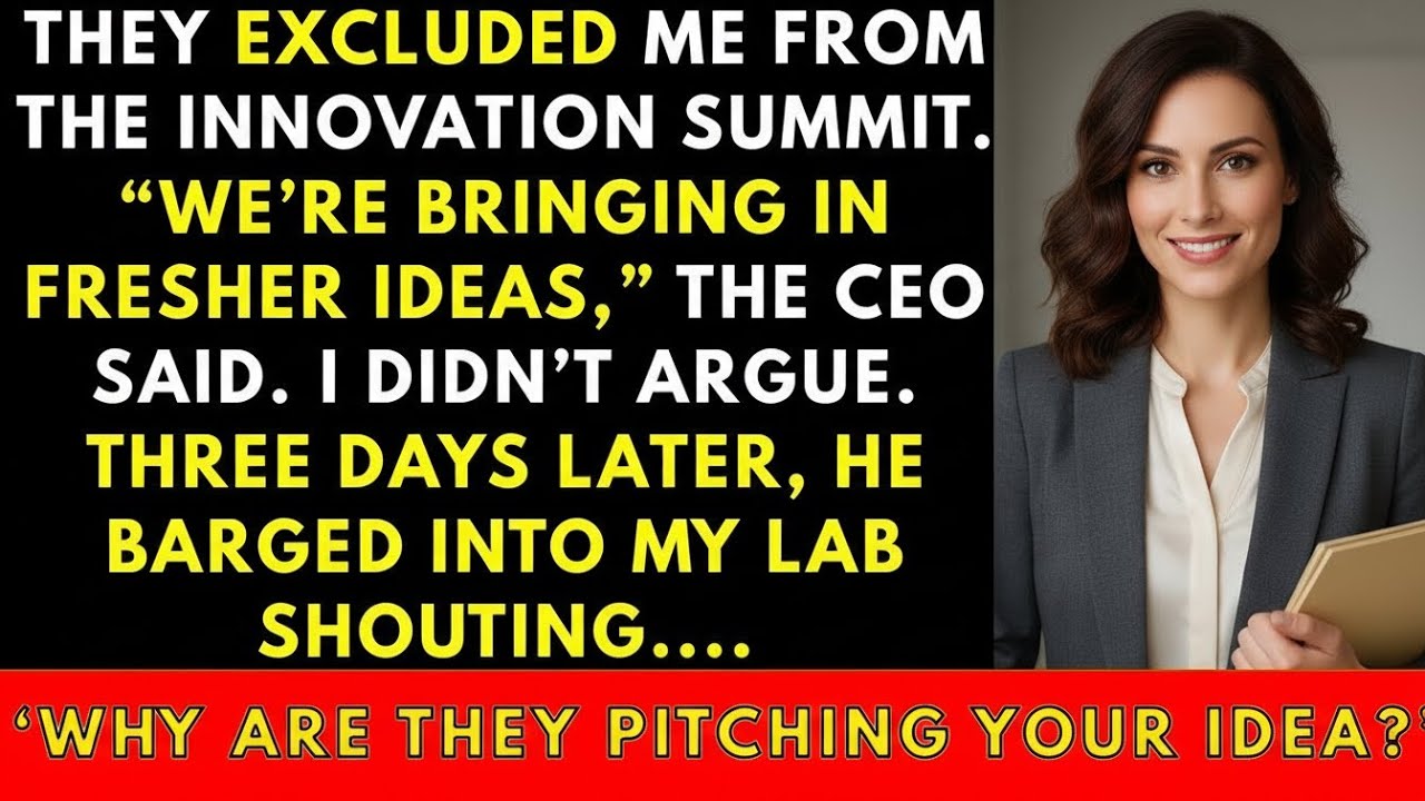 CEO Excludes Me For "Fresher Ideas" - Competitors PITCH My Concept!