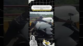 Aksi Pengendara Motor Bawa Tumpukan Es Batu di Bogor, Netizen: Definisi Pejuang Nafkah