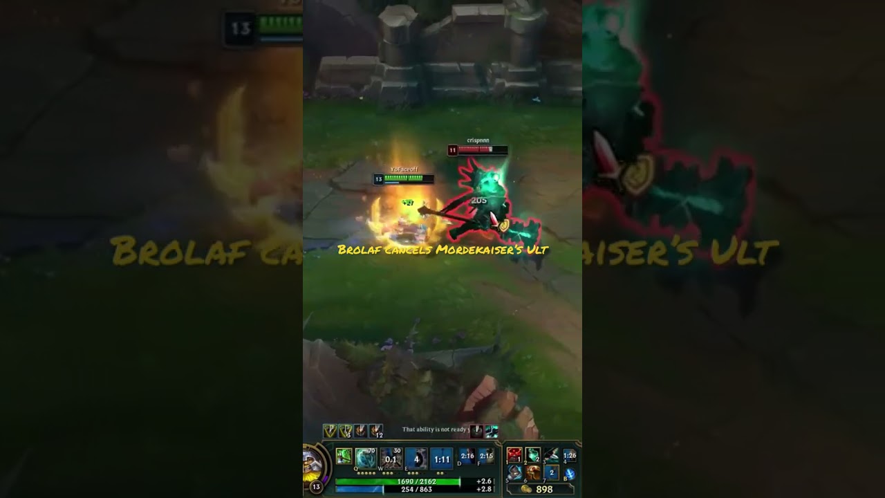 Brolaf Cancels Mordekaiser’s Ultimate LoL 13.10