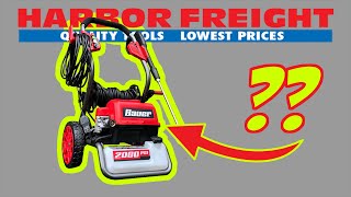 Bauer 2000PSI Pressure Washer Review 