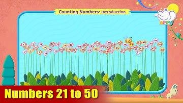 G1 - Module 11 - Introduction - Numbers 21 to 50 | Appu Series | Grade 1 Math Learning